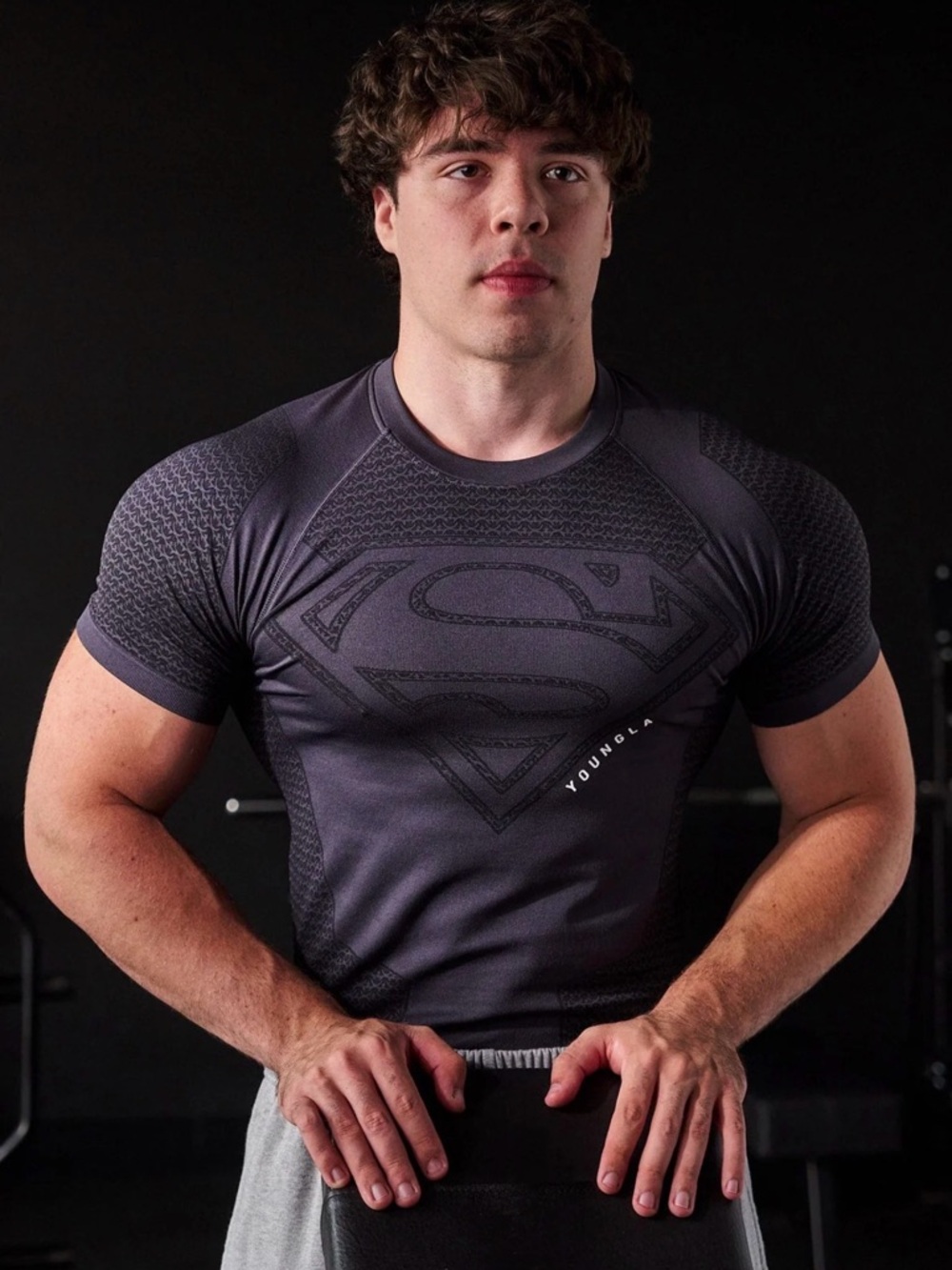 YoungLA Superman Compression Tee - XXL